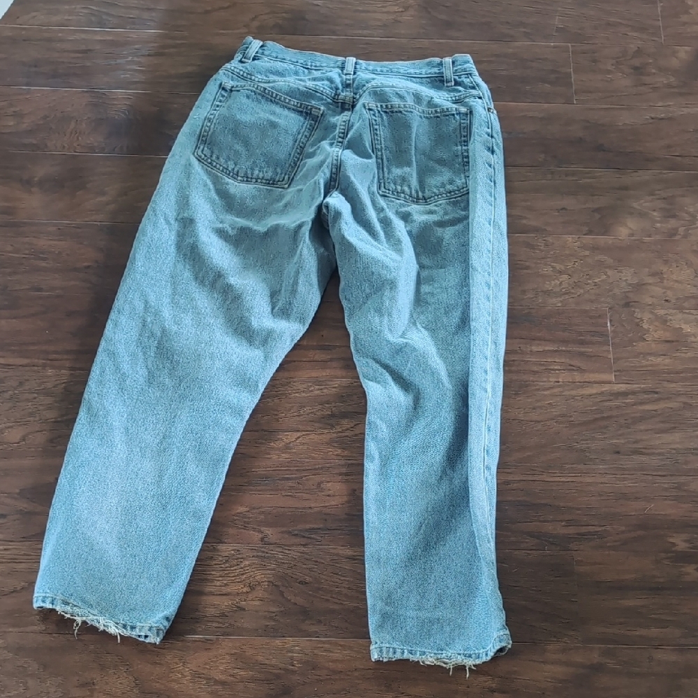 L.L. Bean High Rise Light Blue Jeans - Picture 3 of 3